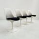 Set of 4 Tulip swivel chairs by Eero Saarinen for Knoll, 1960