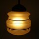 Suspension in brass and opaline country based 1960s/1970s