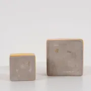 Jacques & dani ruelland, 2 ceramic catchalls, france, circa 1960