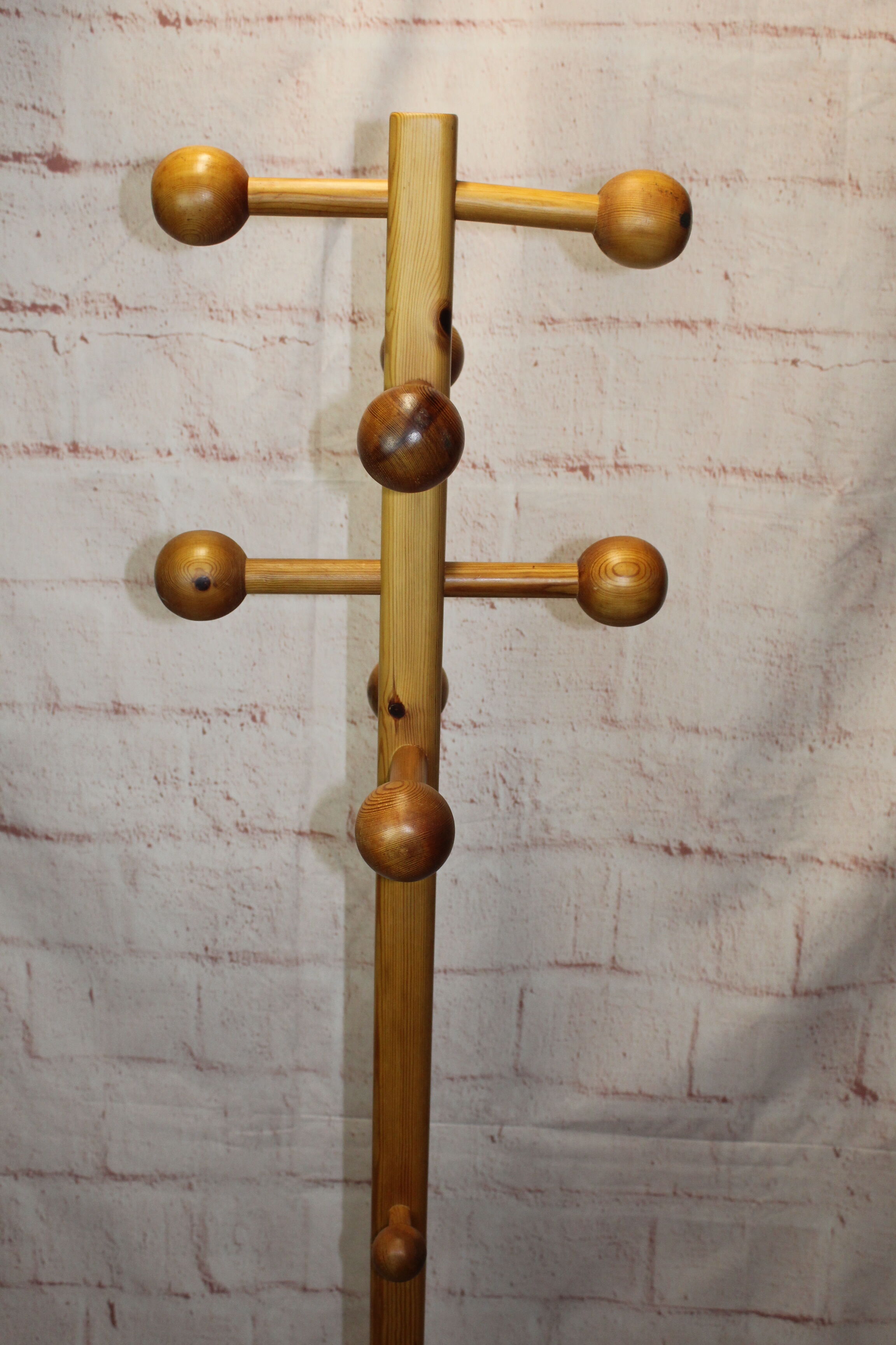 Coat rack on foot vintage scandinavian design