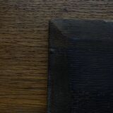 Oil on wood 19th century cut flowers