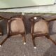 Lot de 4 chaises de bistrot bois Baumann