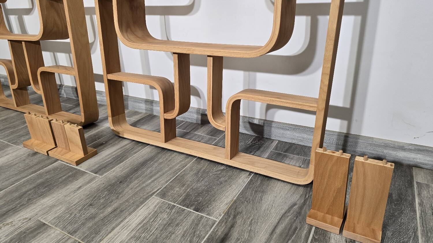 Room Dividers by Ludvik Volak for Drevopodnik Holesov, 1950s, Set of 2