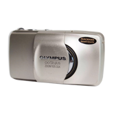 Olympus Stylus zoom 105 DLX film camera tested and new battery