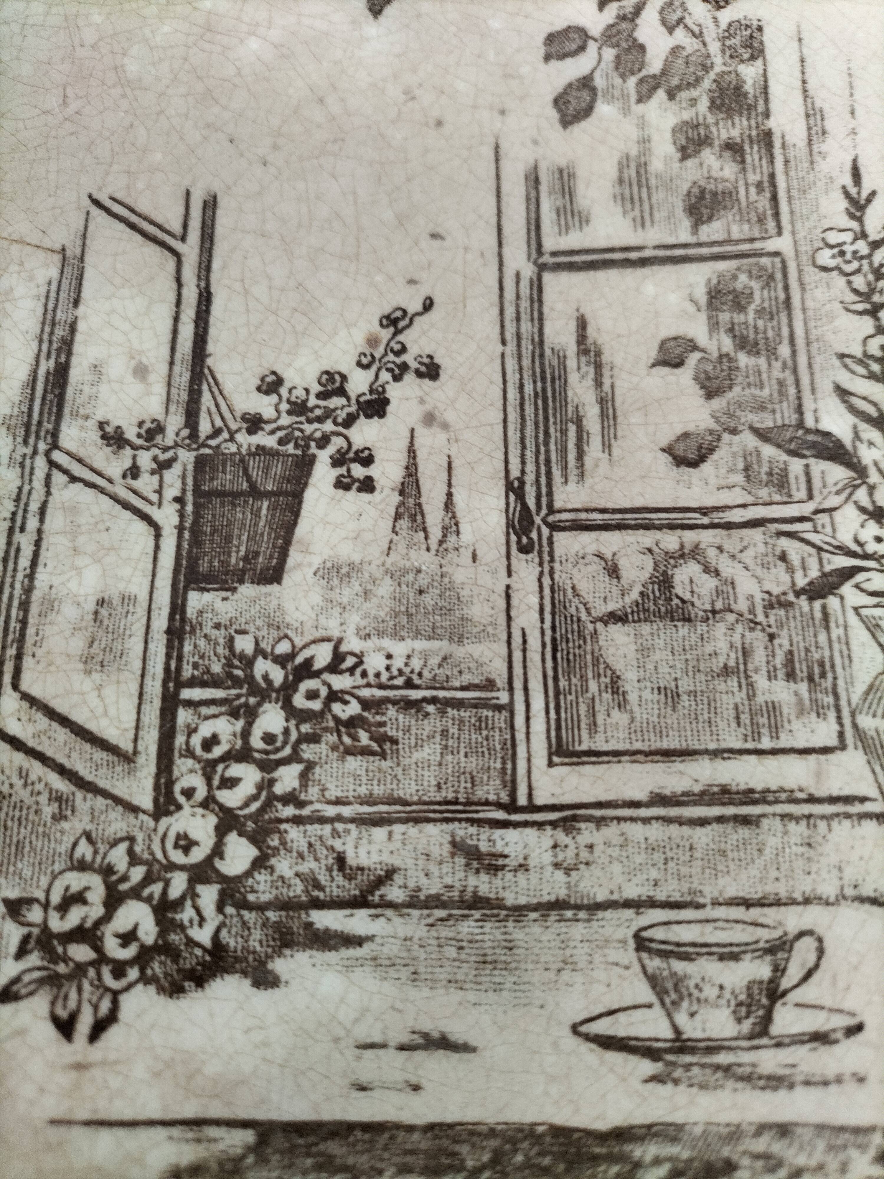 Plate on pedestal HB & Cie