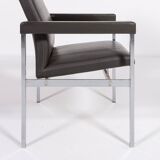 Paire de fauteuils à dossier haut de Fritz Hansen, Danemark des années 1980