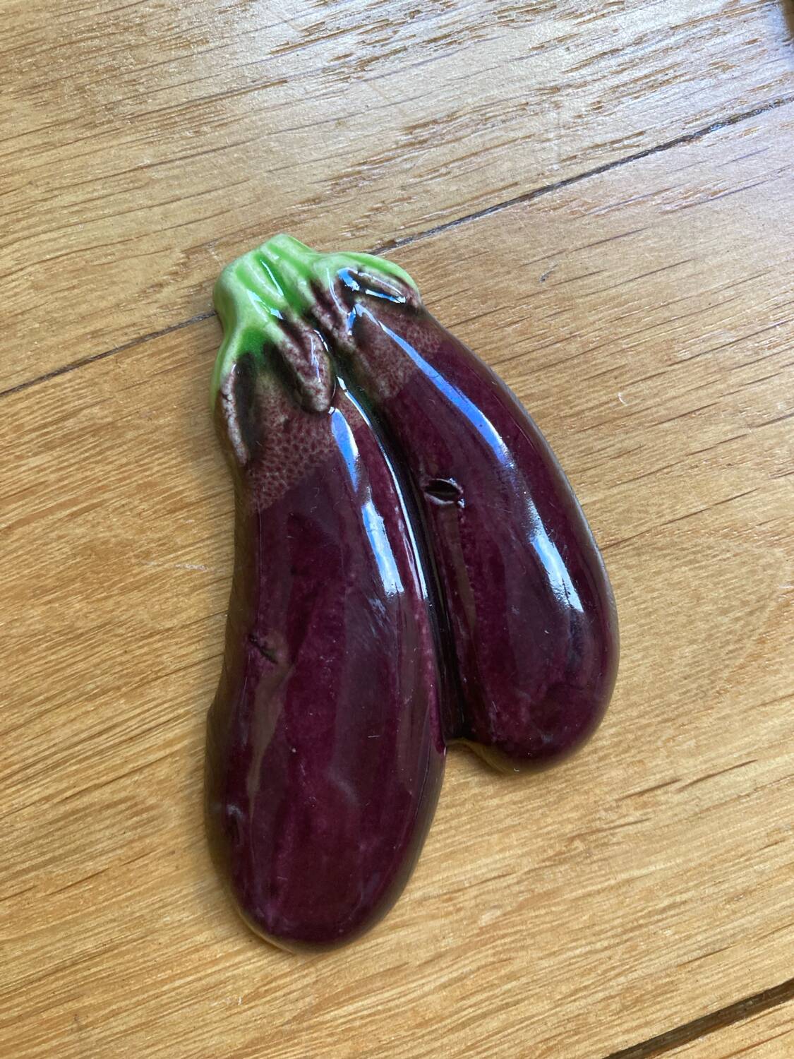 Porte couverts / porte couteaux barbotine légumes