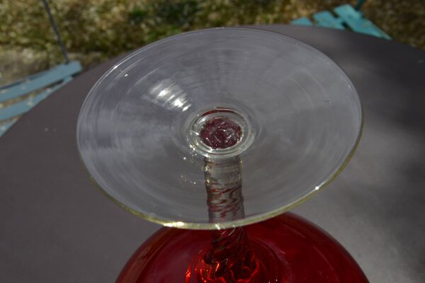 Vase coupe Empoli vintage