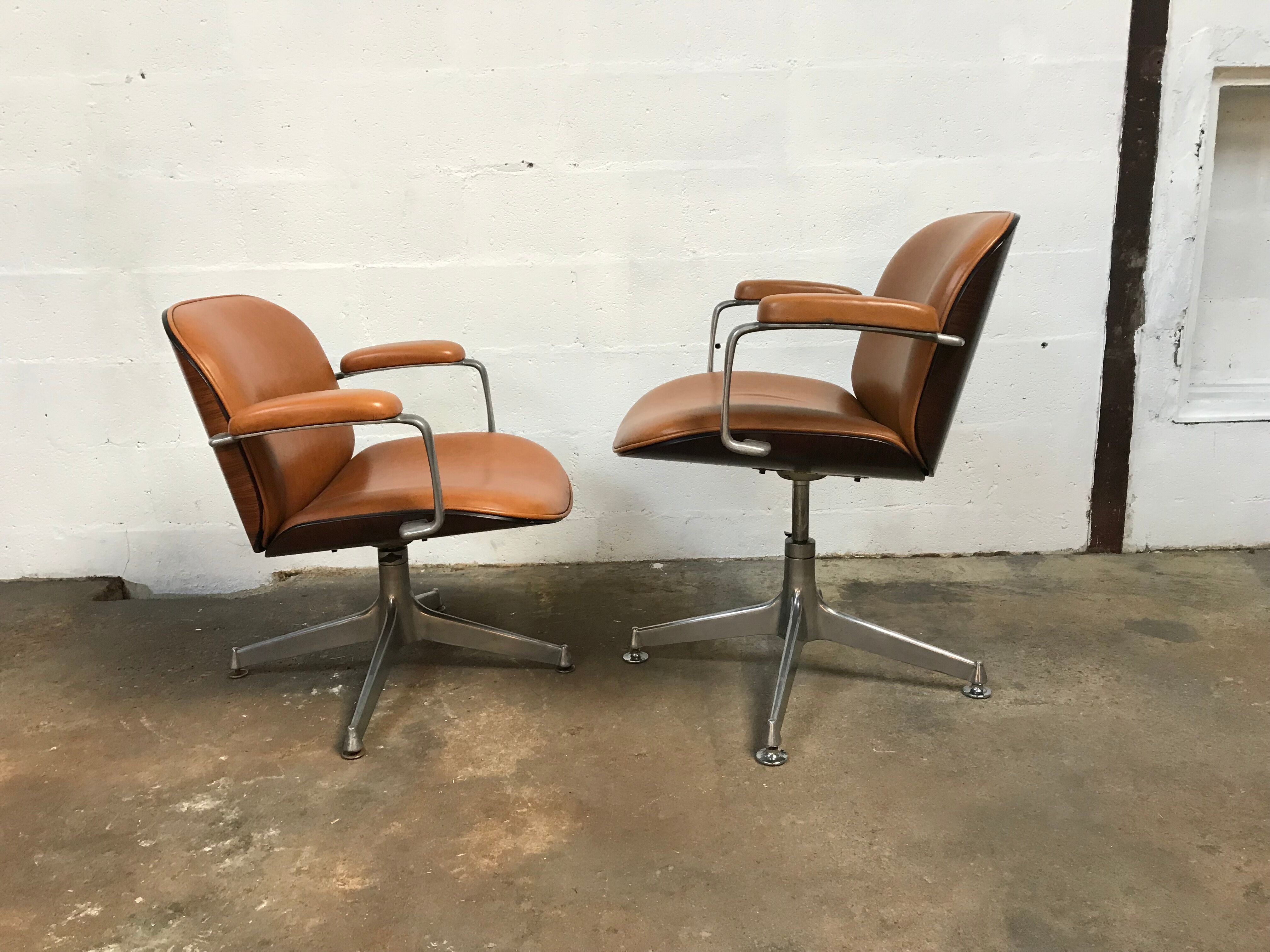 Armchairs by Ico Parisi for MIM