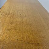 Desk feet compass in oak, 1950