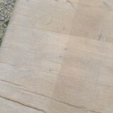 Old brutalist oak farmhouse coffee table