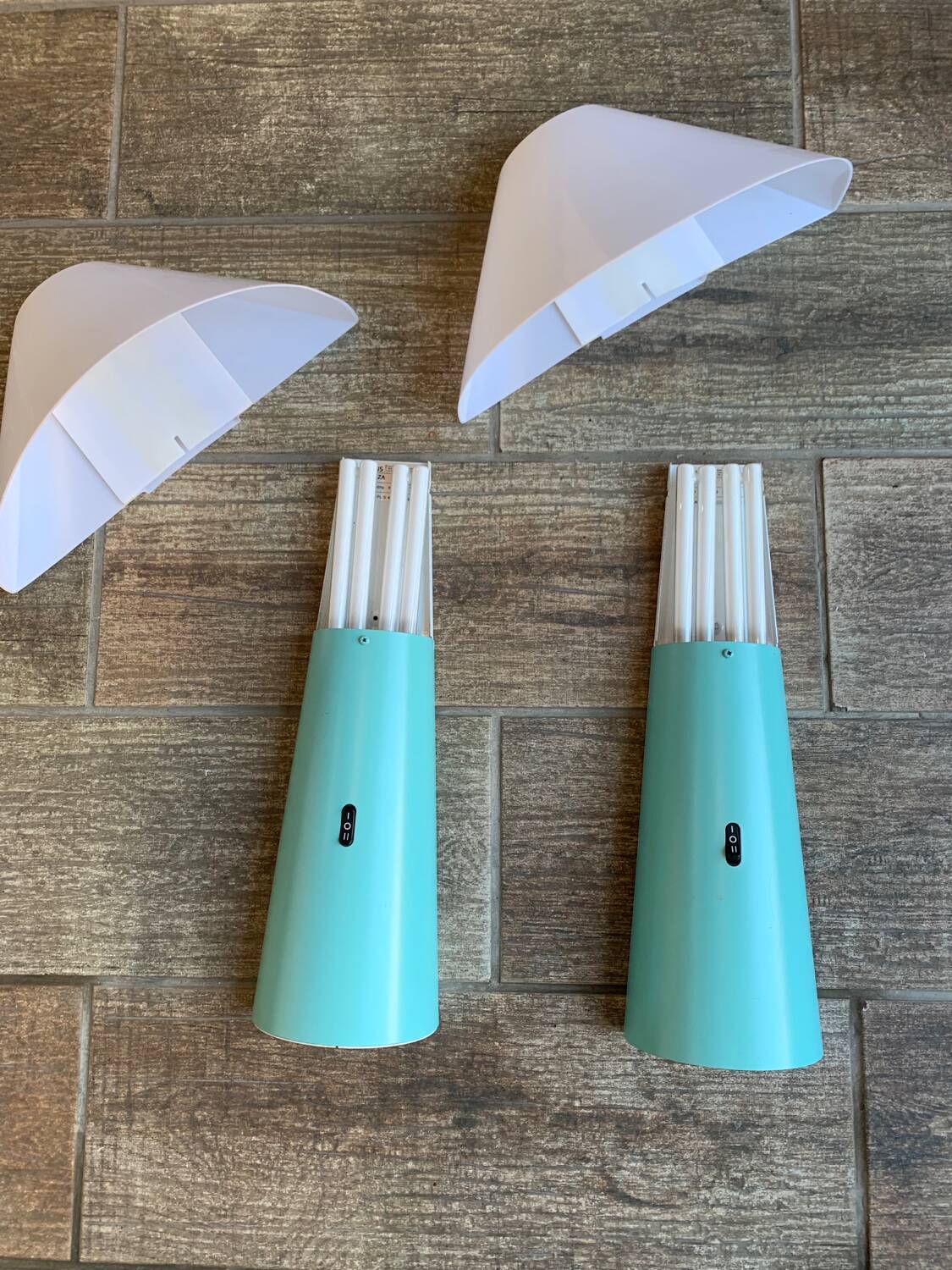 Pair of Arlus 80s wall lights