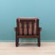 Leather armchair, Danish design, 1960s, manufactured by Genega Møbler