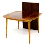Walnut dining table, Sweden, 1960