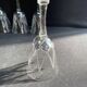 4 Cut Crystal Wine Glasses