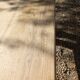 Old farm table in solid oak 2 m 63