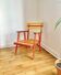 Rare vintage wooden armchair