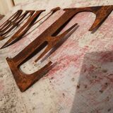 Dream in metallic letters