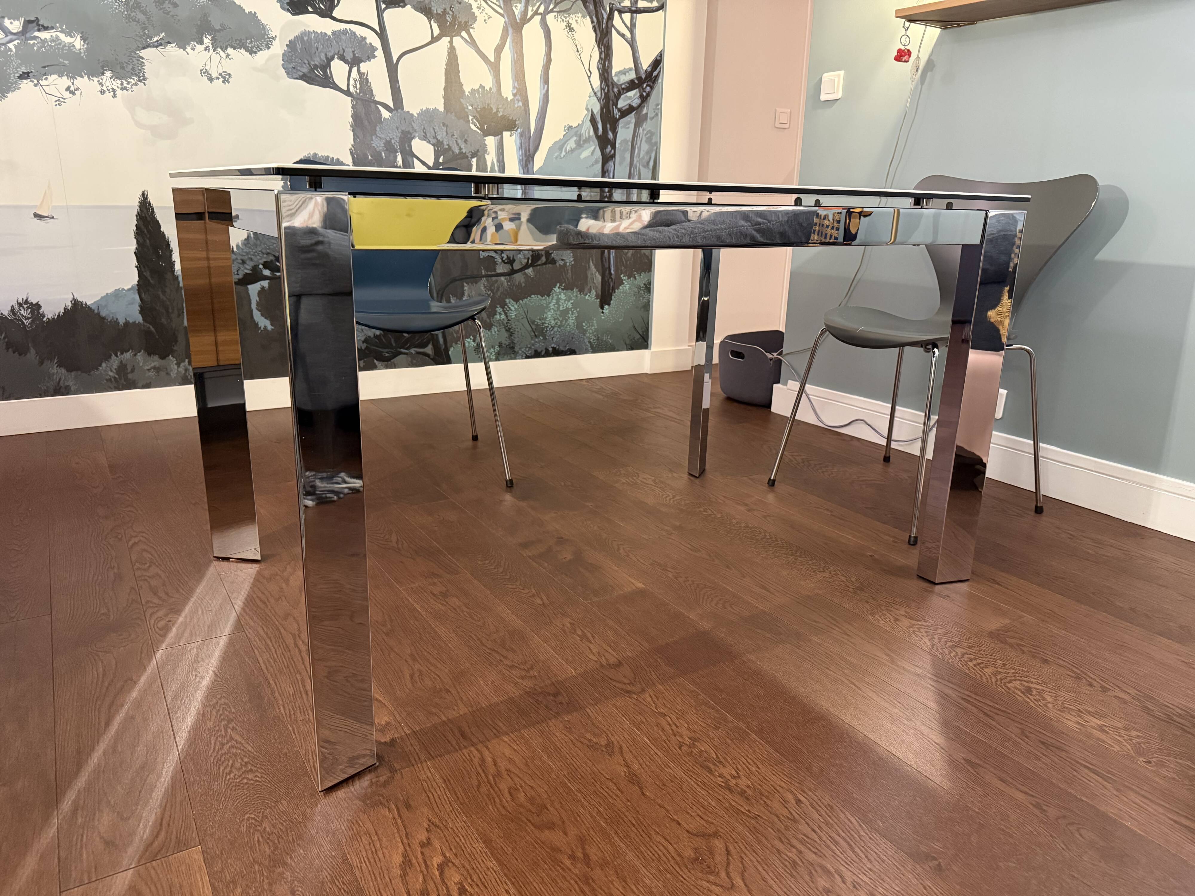 Calligaris extendable table Baron model in ceramic
