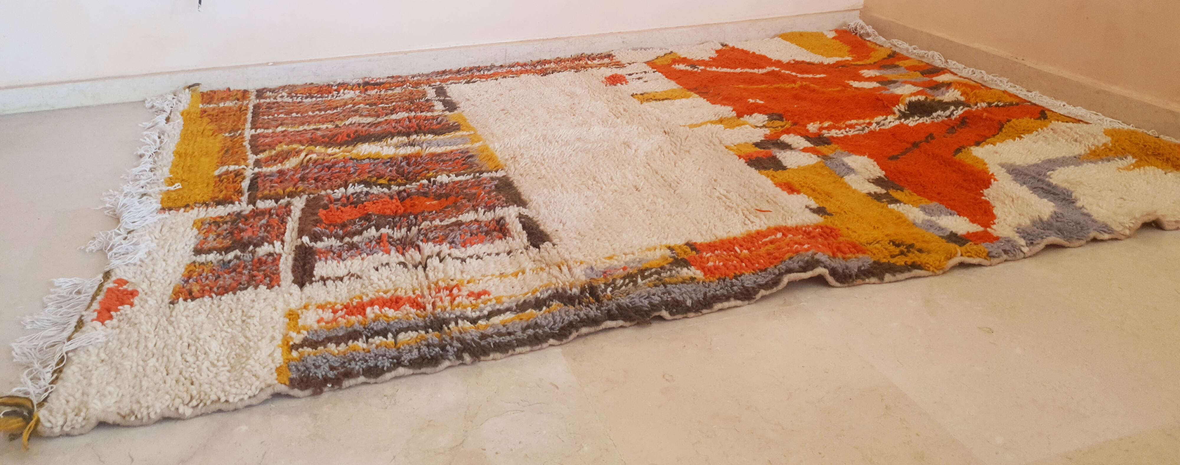 Moroccan berber carpet 222x152cm