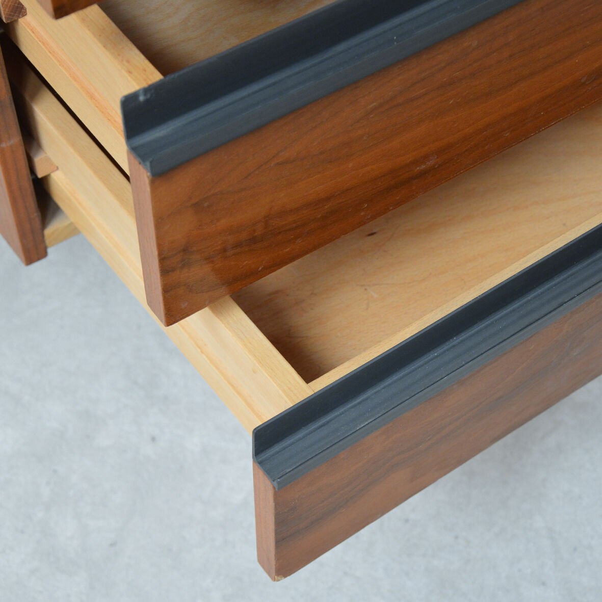 Desk wood and metal, 1970