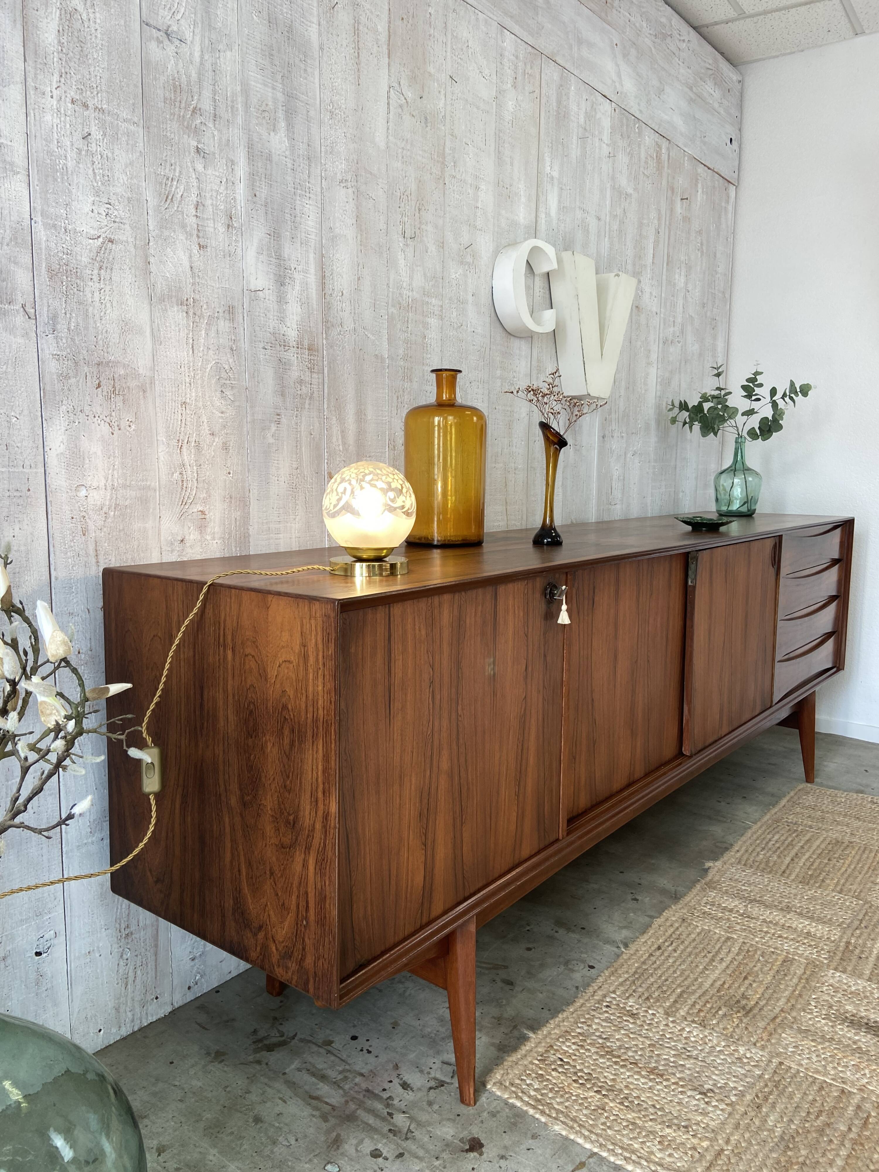 Vintage rosewood sideboard