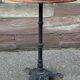 Vintage coffee pedestal table
