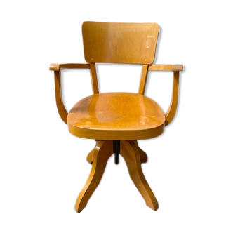 Wooden office chair