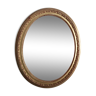 Miroir ancien en bois - 77x62cm