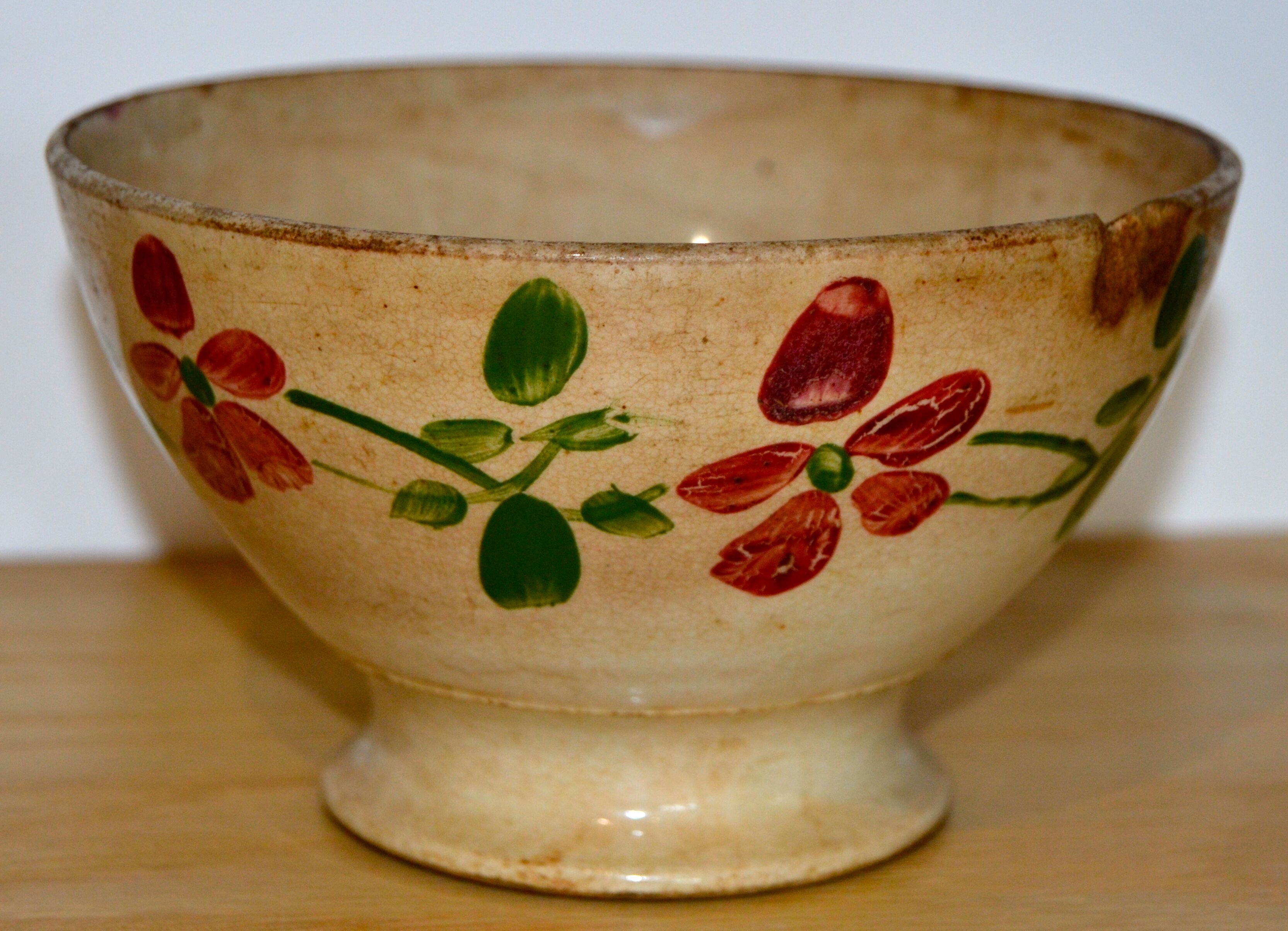 1900 porcelain bowl