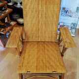 Rattan lounge chair 1920