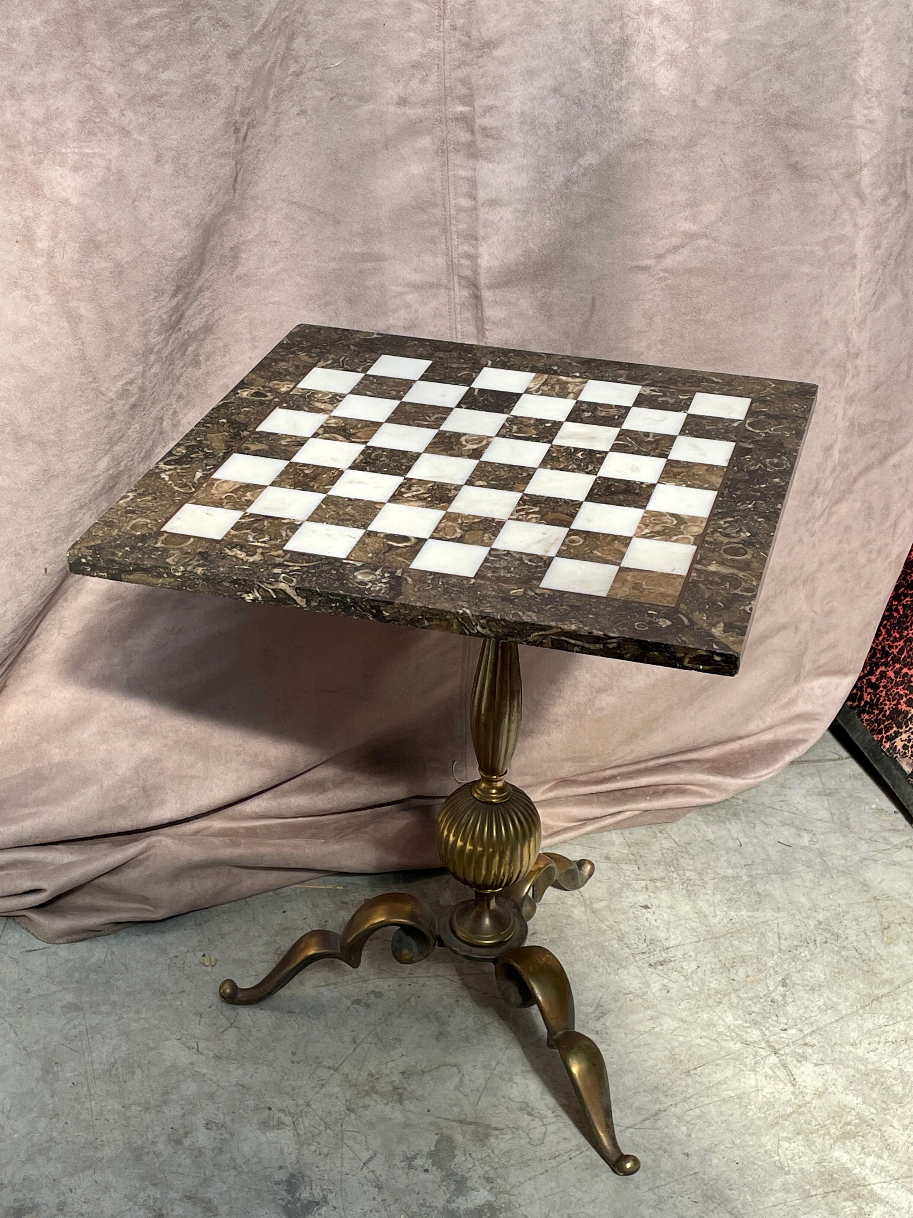 Marble chessboard