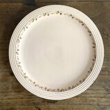 Assiettes plates Longwy modèle Betty