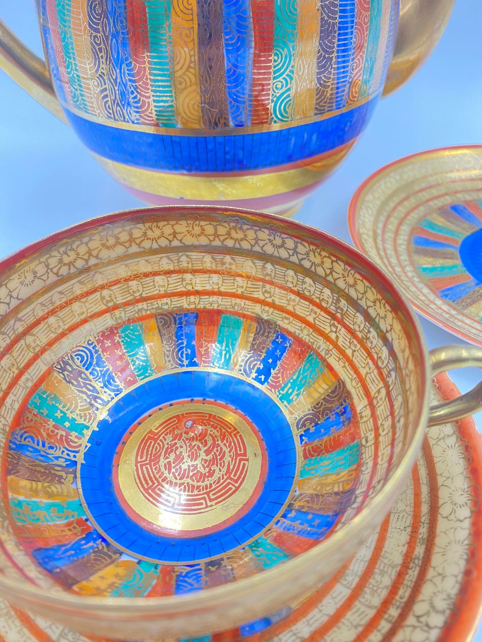 Japanese tea/lunch service before 1950