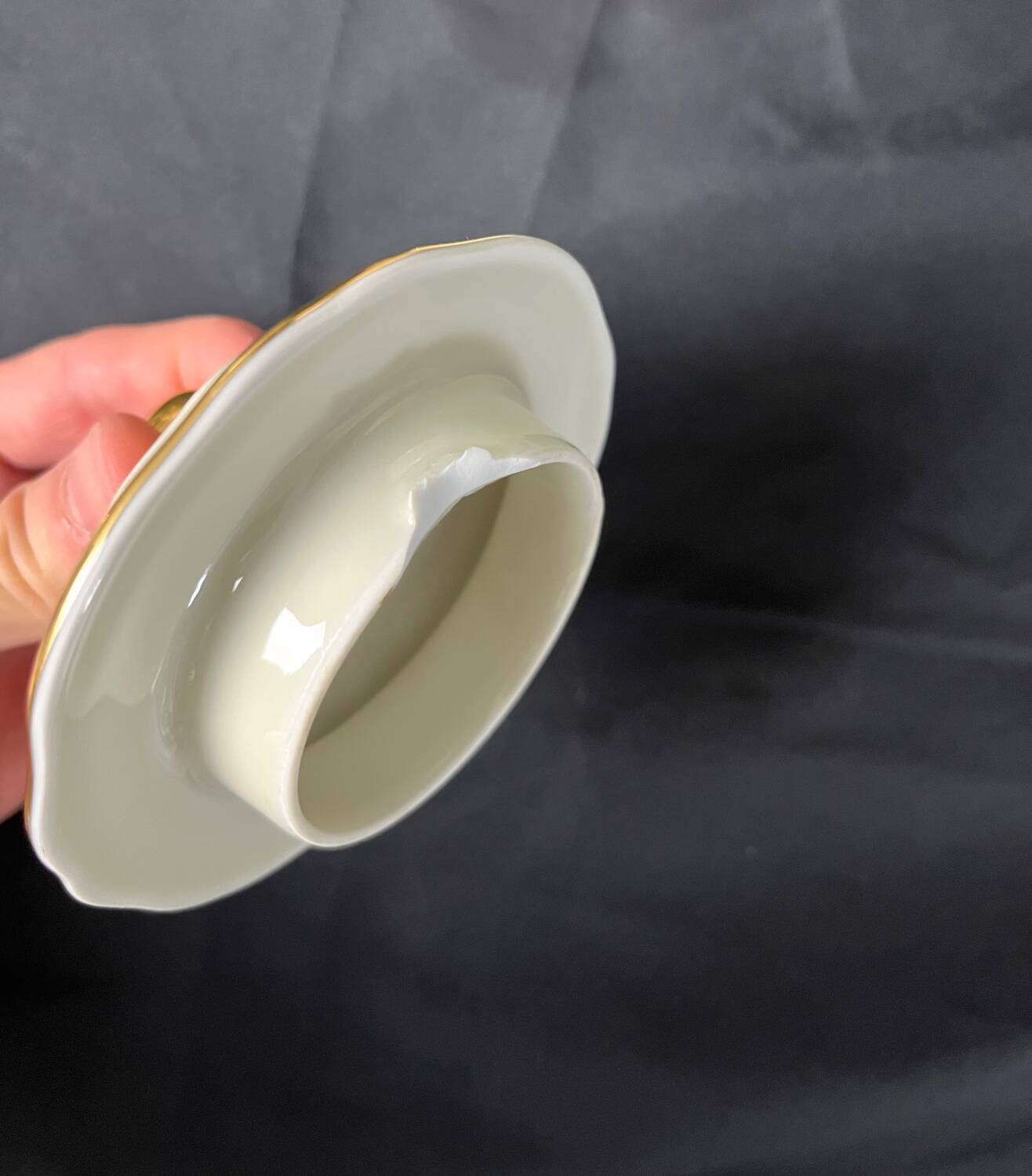 Bernardaud - coffee pot and sugar bowl in Limoges porcelain