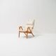 Lounge Chair designed by Finnish Designer Simo Heikillä