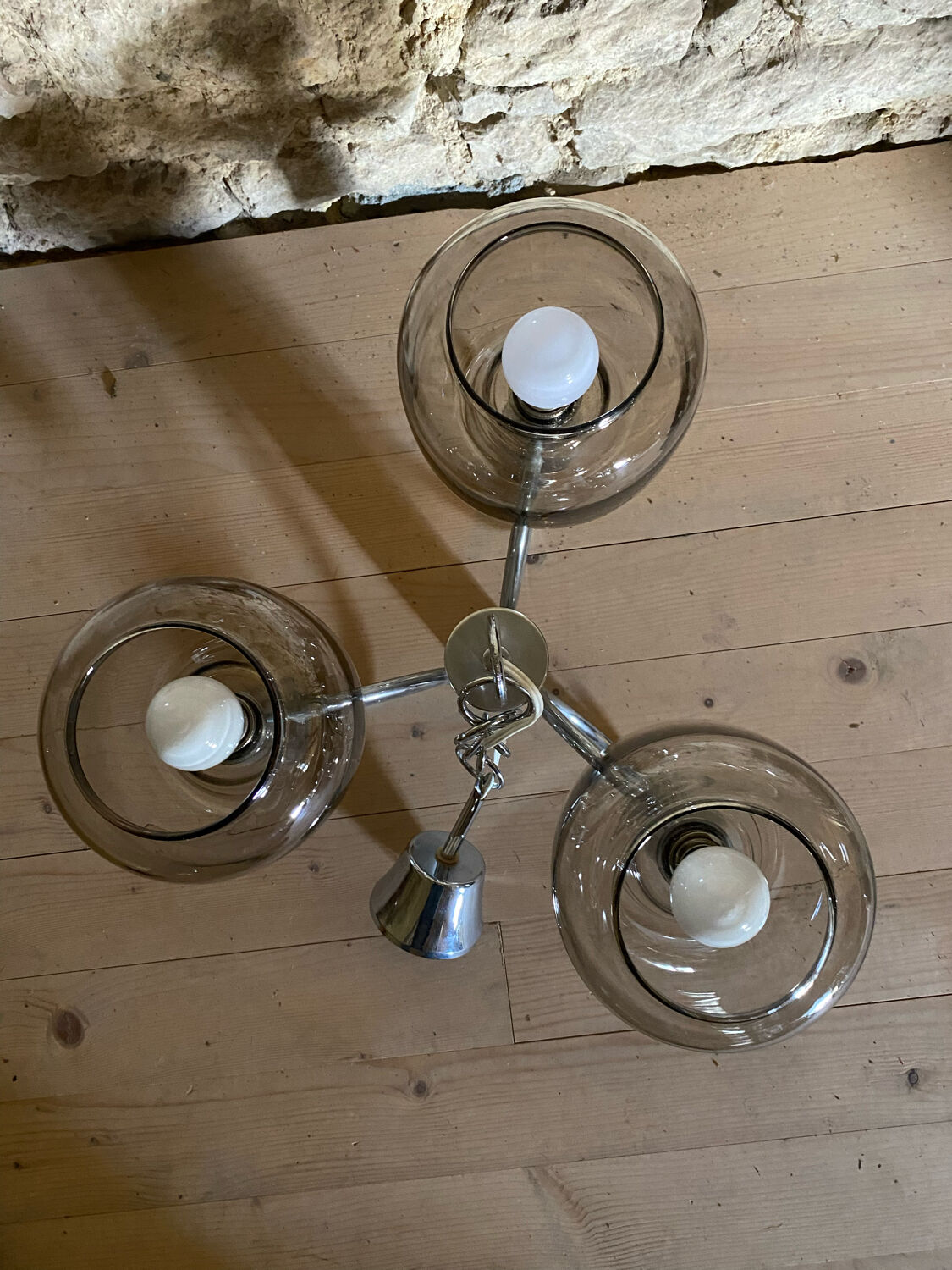 Space age pendant light