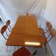 formica table with extension + 6 chairs