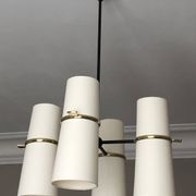 Lustre diablo 8 lights Maison Lunel 1950