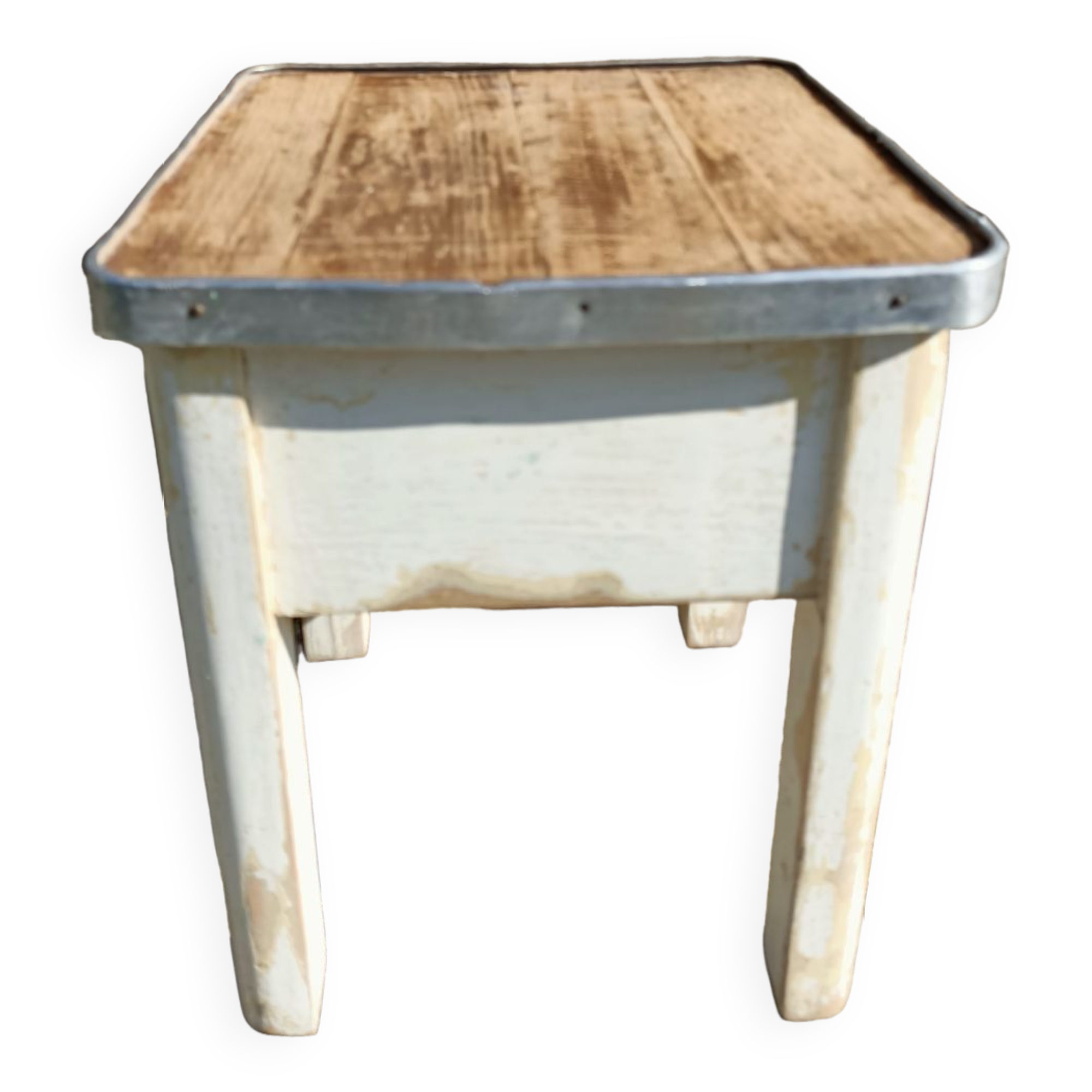 Shoeshine chest stool
