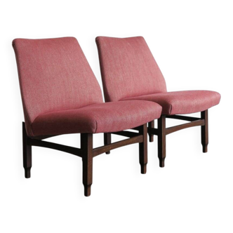 Set of two Italian Side Chairs, 1950s