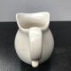 Former pitcher Vallauris ceramics white drawing vintage flowers