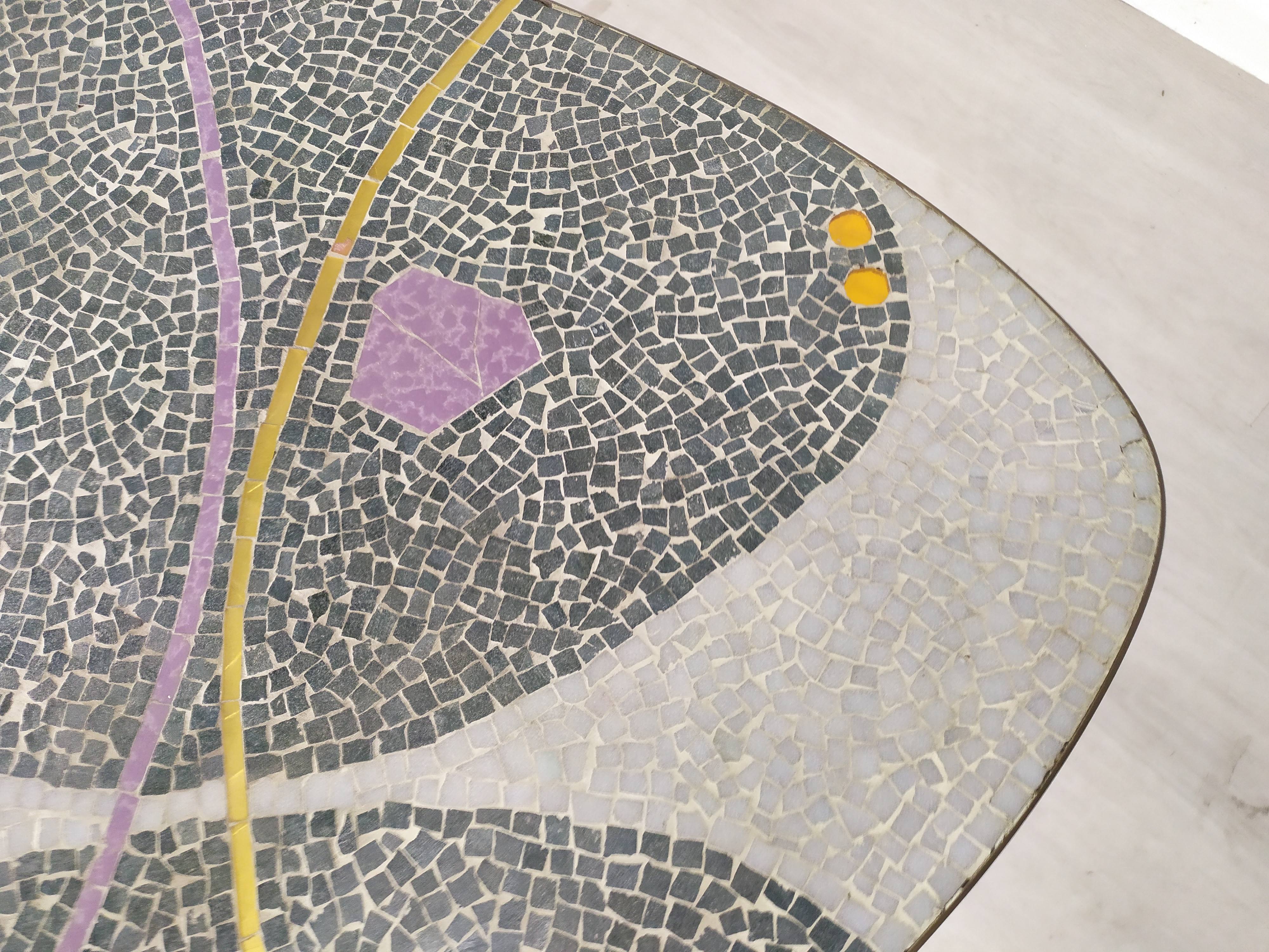 Berthold Muller mosaic table