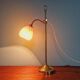 Art Deco desk lamp, glass signed Schneider, 1920s