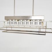 Lustre en verre par Doria, Allemagne années 1960