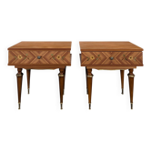 Rosewood bedside table from the 1960s.