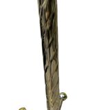 Vintage metal parrot coat rack