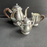 Gallia tea service by Christofle model Lauzin