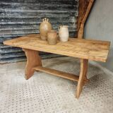 Old oak table dining table monastery table 78 x 160 cm