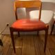 Moller chair model 75 oak and leather